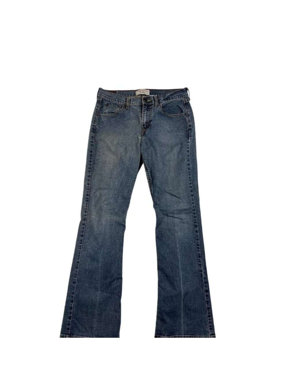 Levi's Signature Womens Bootcut Jeans Blue Denim Misses 8 Medium (K2 33)